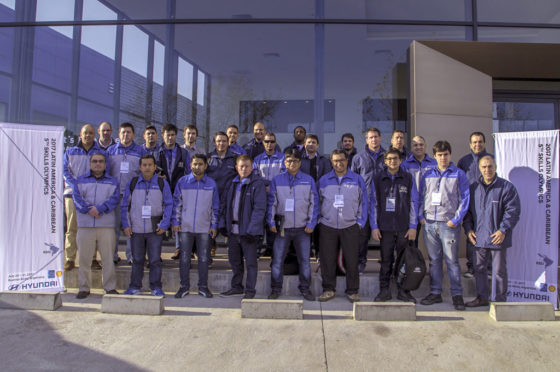 Hyundai Argentina organizó la Competencia Regional de Habilidades Técnicas