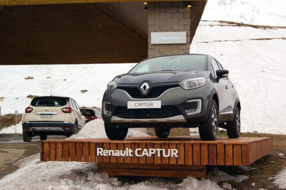 Renault Captur Winter Experience está en Las Leñas hasta fin de agosto