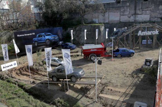 VW está en La Rural con Saveiro, Amarok V6 y sus camiones