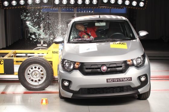 Fiat Mobi en los test de Latin NCAP