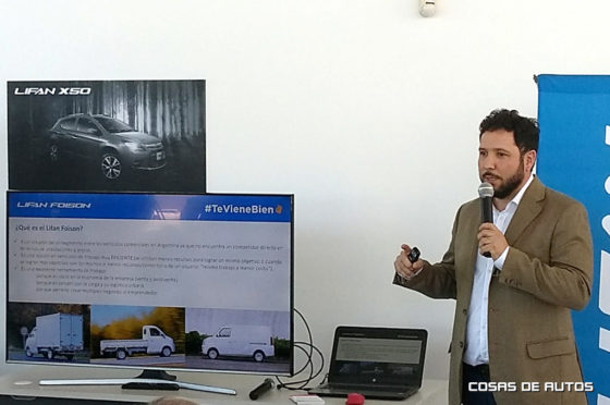 Roberto Alabés, responsable de MKT de Lifan Argentina