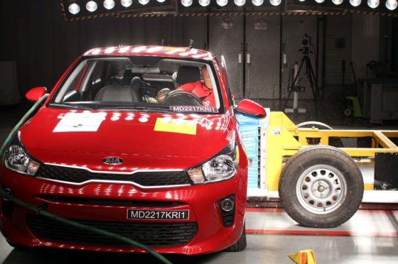 Kia Rio Sedán testeado por Latin NCAP