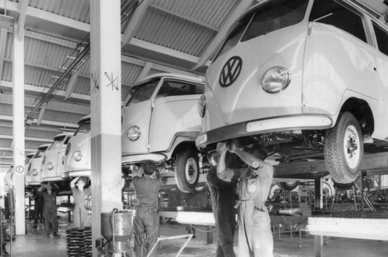 VW fabricó la Kombi en Anchieta
