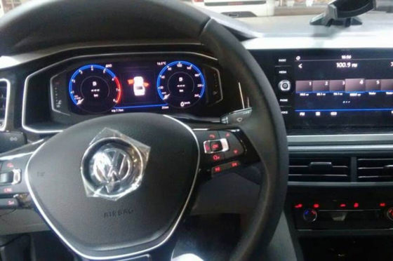 Interior del VW Virtus