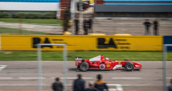 Pérez Companc giró con su Ferrari de Fórmula 1 en el Autódromo