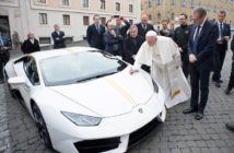 Lamborghini Huracán para el papa Francisco