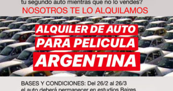 Alquiler Auto Cine argentino