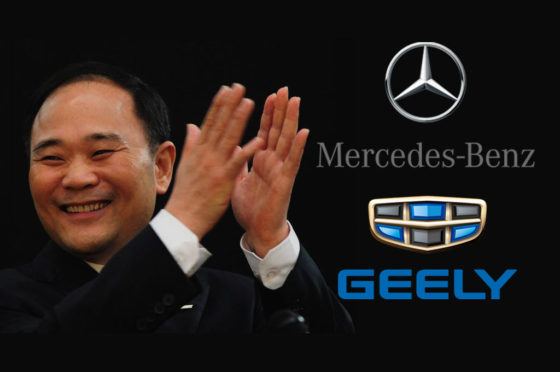Geely es el mayor accionista de Daimler