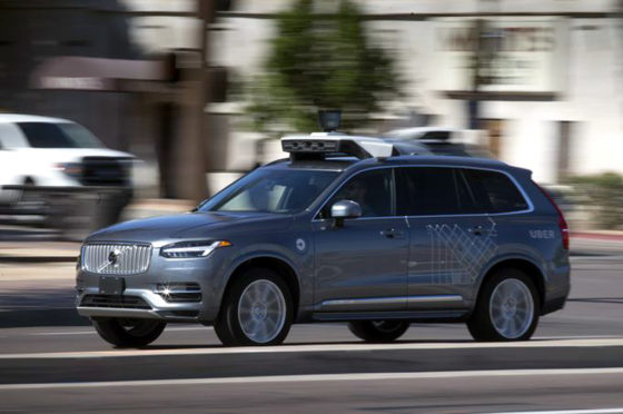 Volvo XC90 de Uber