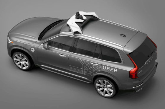 Volvo XC90 de Uber