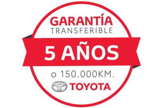 Toyota Garantia de 5 años