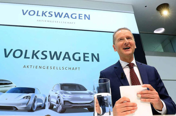 Herbert Diess, presidente ejecutivo de VW AG.