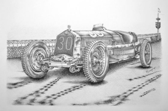 Alfa Romeo P2 de la Targa Florio