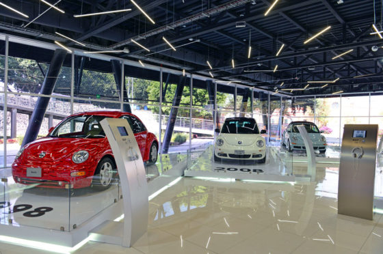 VW Beetle en el Museo del Automóvil de Puebla de México
