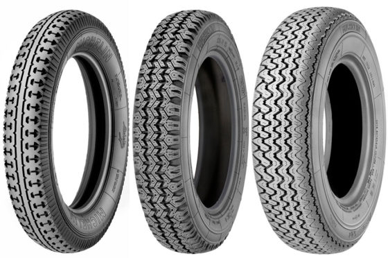 neumáticos para autos clásicos de Michelin
