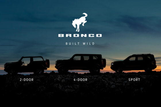 Bronco lineup