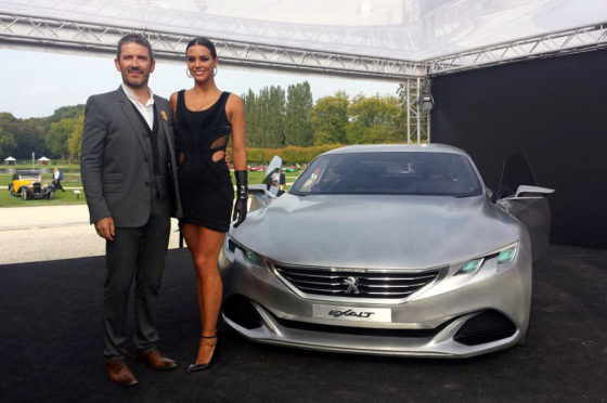 Gilles Vidal y el concept Exalt en 2014.