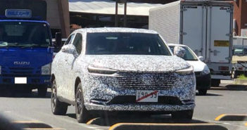 Honda prueba el Nuevo HR-V que dejará de ser un crossover chico para convertirse en un SUV mediano Honda-HR-V-2021