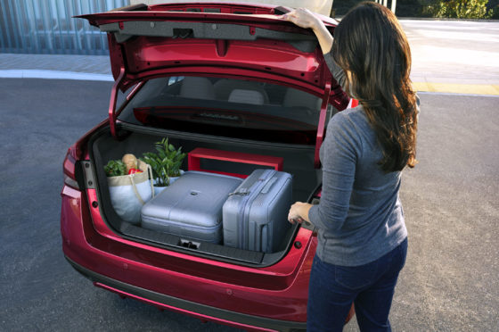 Baúl del Nissan Versa