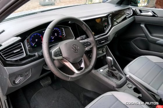 Interior del VW Nivus