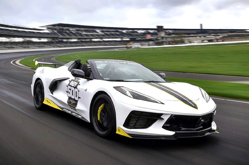 Corvette Convertible 2021 pace car Indy 500