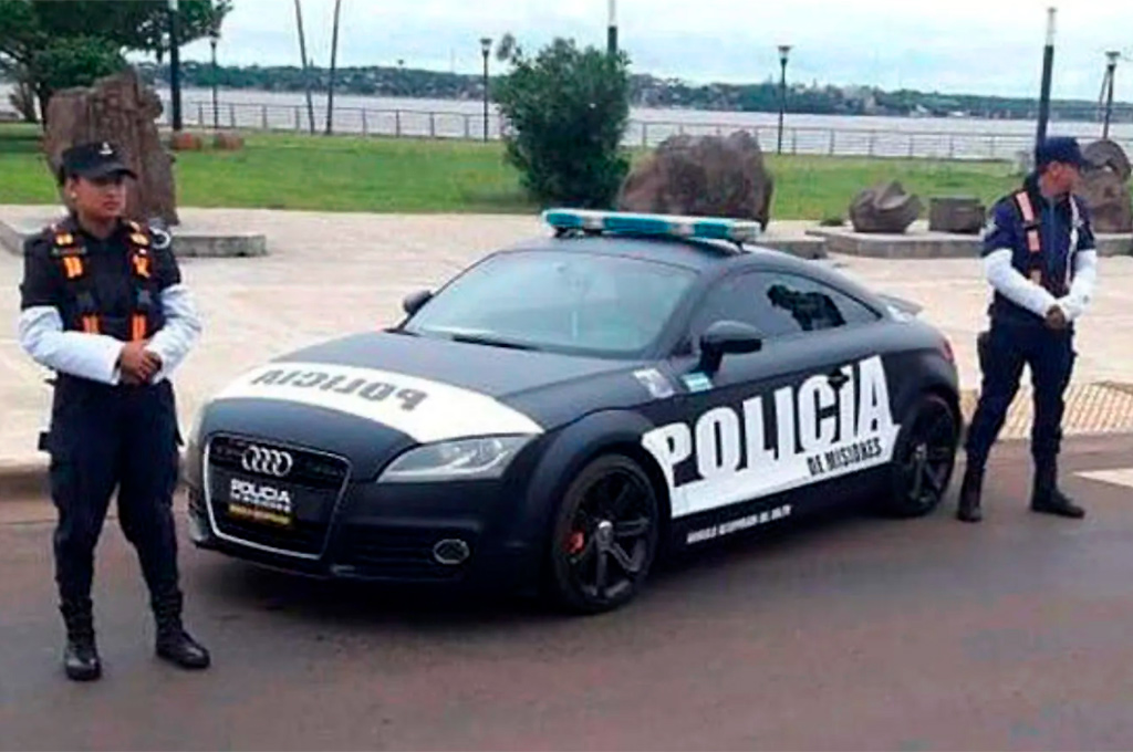 Audi TT patrullero de Misiones.