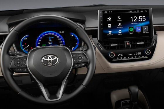Toyota Corolla pantalla de 10 pulgadas