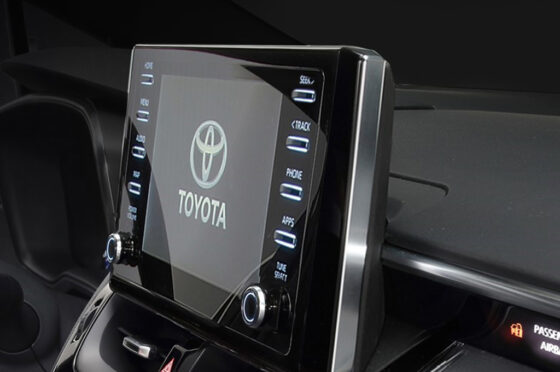 Central multimedia del Toyota Corolla