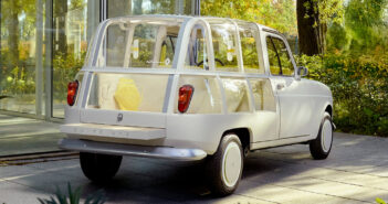 Suite N°4, una particular reinterpretación del Renault 4L Concept car Renault Suite Nº4