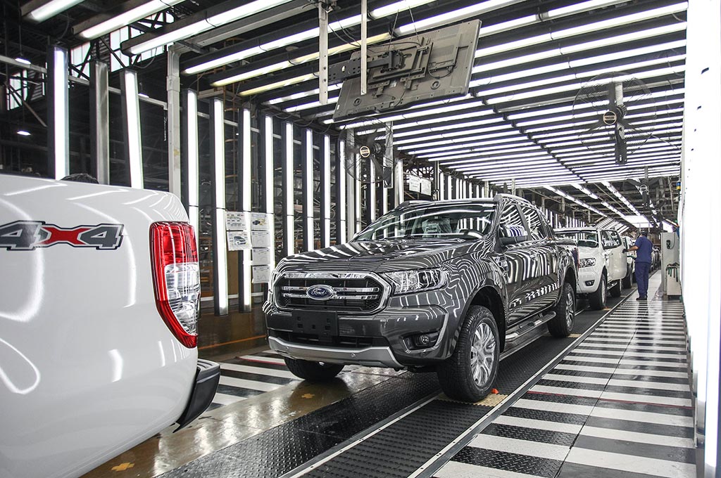 Ford Ranger fabricada en Pacheco