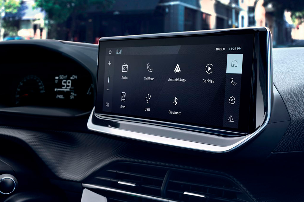 Peugeot 208 - pantalla multimedia