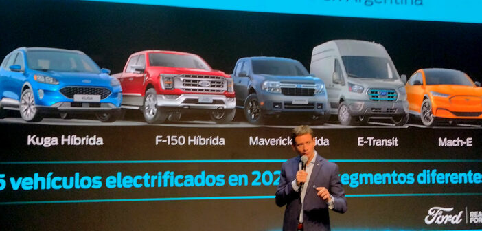 Argentina: Ford anuncia la llegada de tres nuevos modelos electrificados