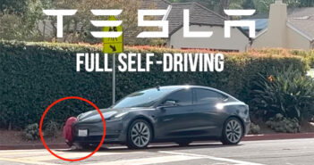 Tesla self driving