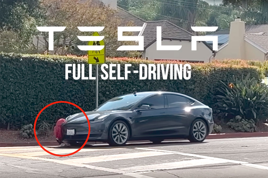 Tesla self driving