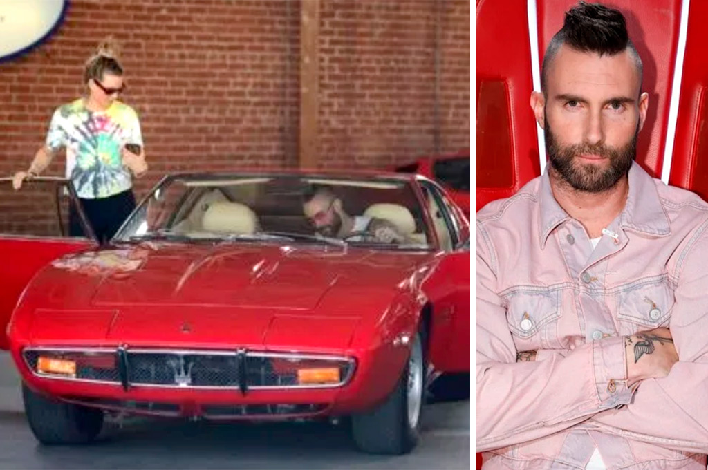 Adam Levine - Maserati Ghibli