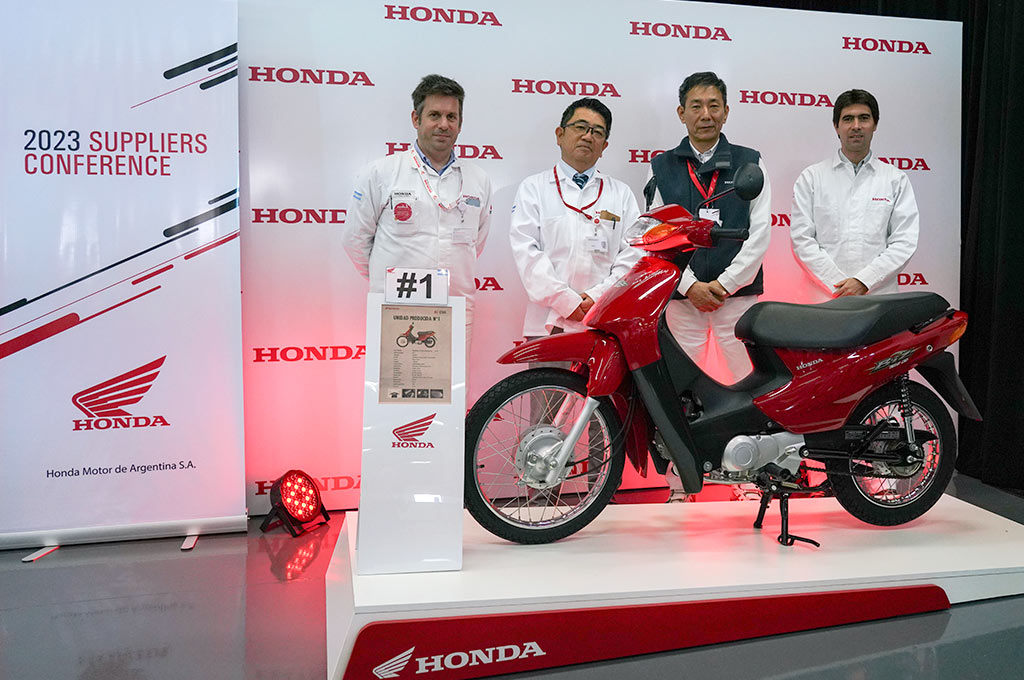 Honda - primera moto hecha en Argentina