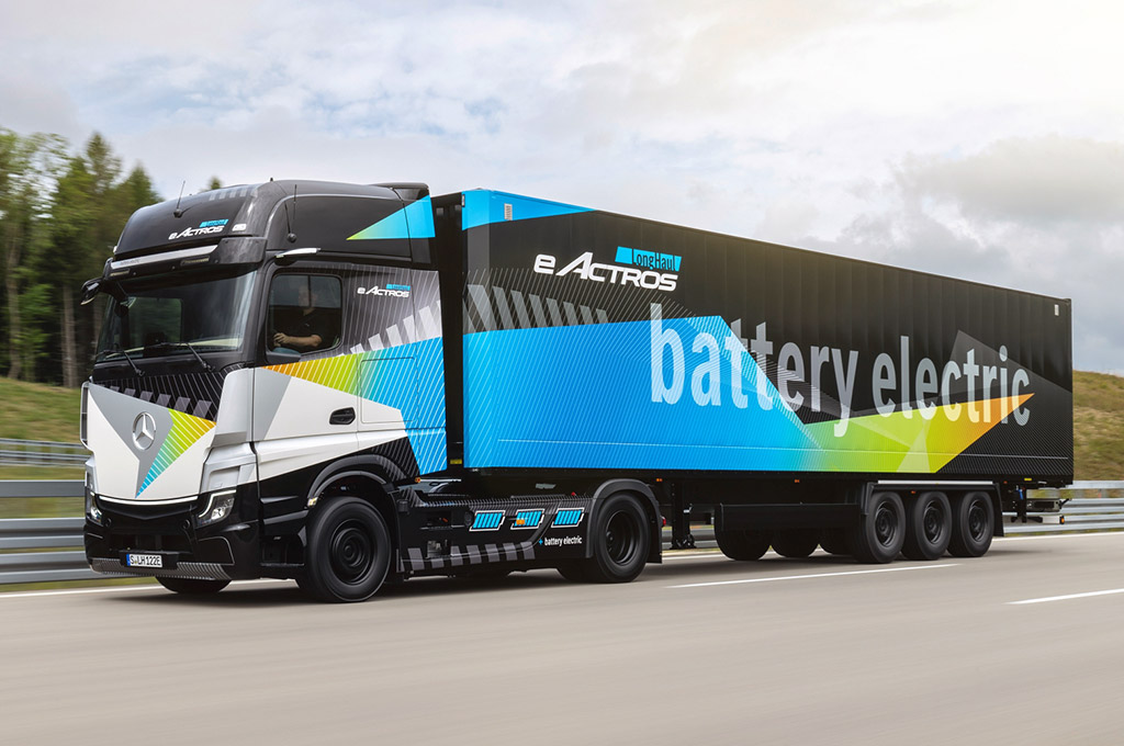 Mercedes-Benz Actros eléctrico