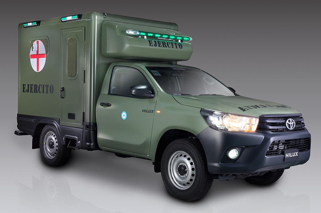 Toyota Hilux - Ambulancia del Ejército
