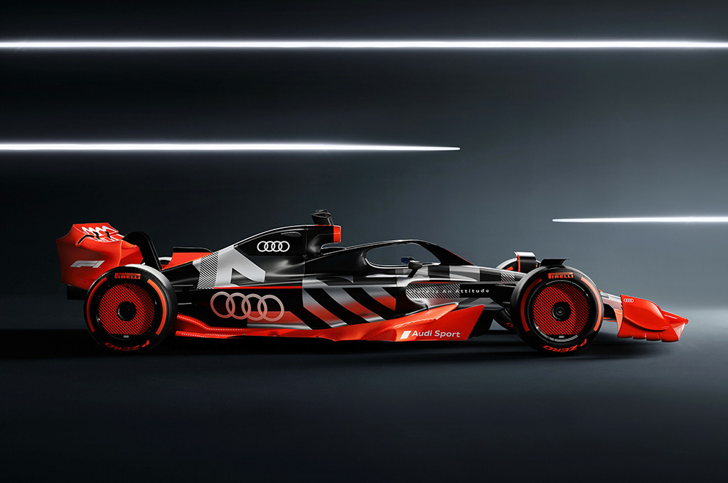 Audi showcar de Fórmula 1