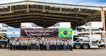 La Renault Kangoo se empezó a exportar a Brasil
