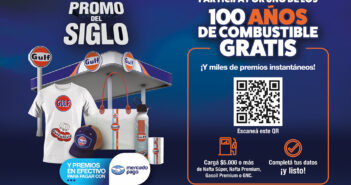 Argentina: Gulf sortea 100 años de combustible gratis Gulf Sorteo 100 AÑOS