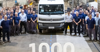 VW Argentina celebra la producción de la unidad número 1.000 de Camiones y Buses Volkswagen Camiones y Buses