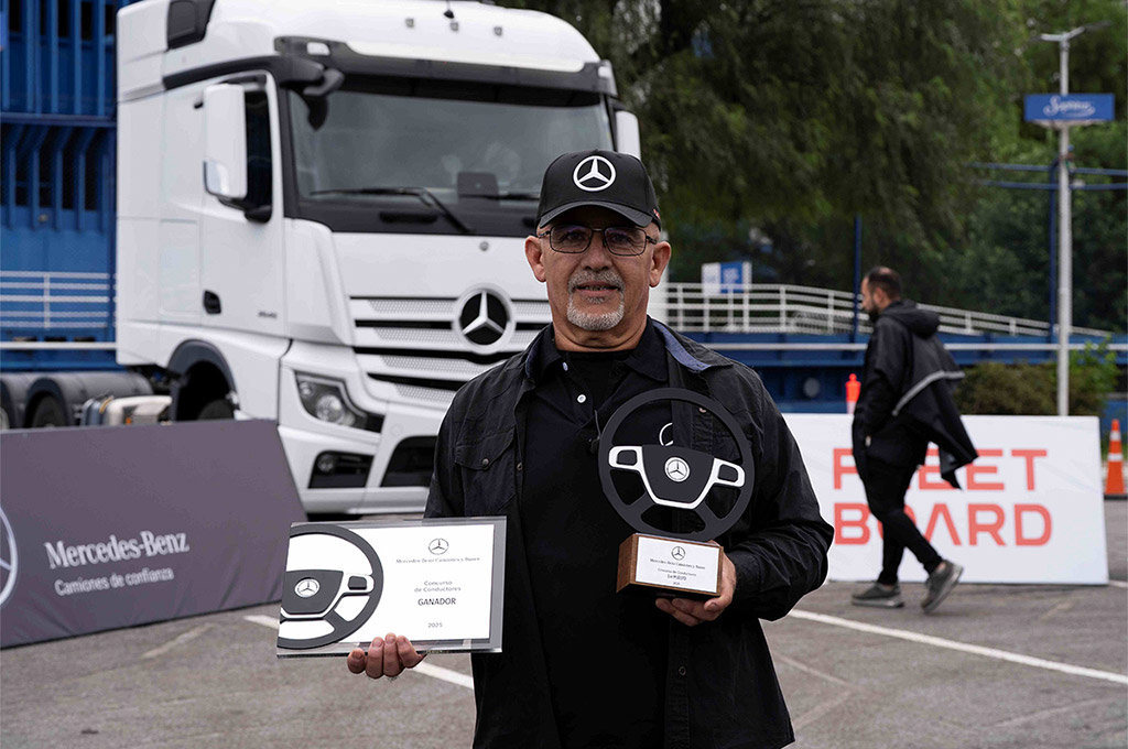 Mejor conductor de camiones Actros
