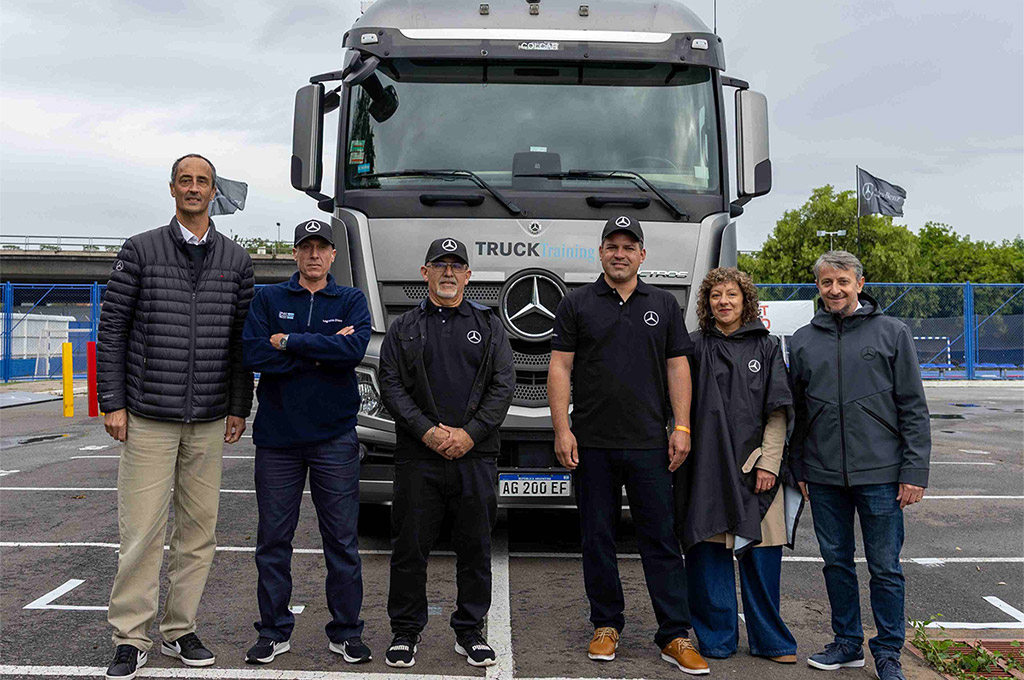 Mejor conductor de camiones Actros