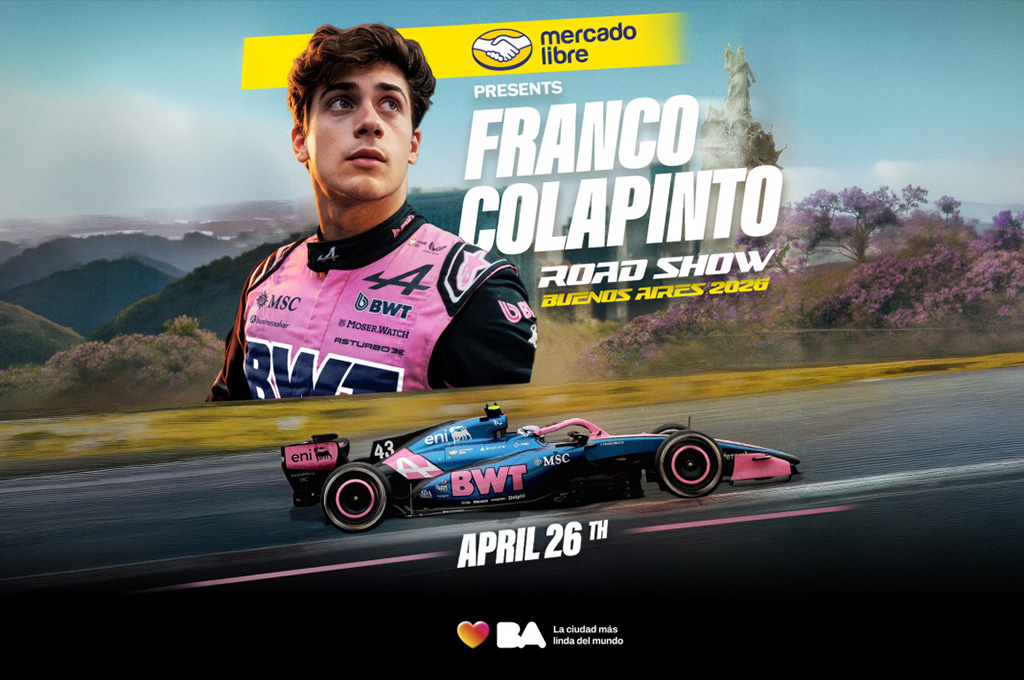 Franco Colapinto Road Show Buenos Aires 2026